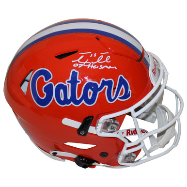 Tim Tebow Autographed Signed Florida Gators Schutt White Full Size Replica  Helmet with 07 Heisman Inscription - JSA Authentic