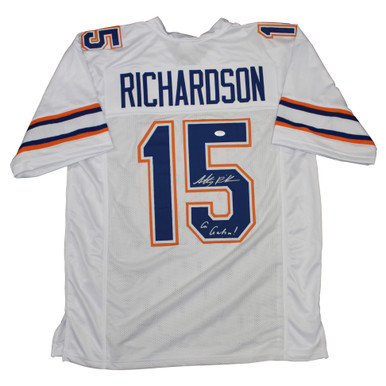 Anthony Richardson Autographed Florida (Orange #15) Custom Jersey