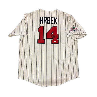 Kent Hrbek Signed Custom Light Blue Jersey — Universal Sports Auctions