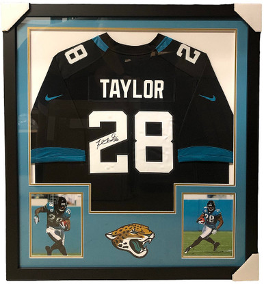 Mark Brunell Signed Jacksonville Jaguars Deluxe Framed Black Jersey - JSA