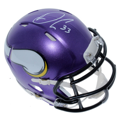 dalvin cook signed mini helmet