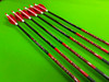 Faultline 300 Spine 4 Fletch White Wrap 6 Pack