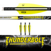 ALPHA NOCK - Thunderbolt Crossbow Bolts 3 Pk. Fletched .001