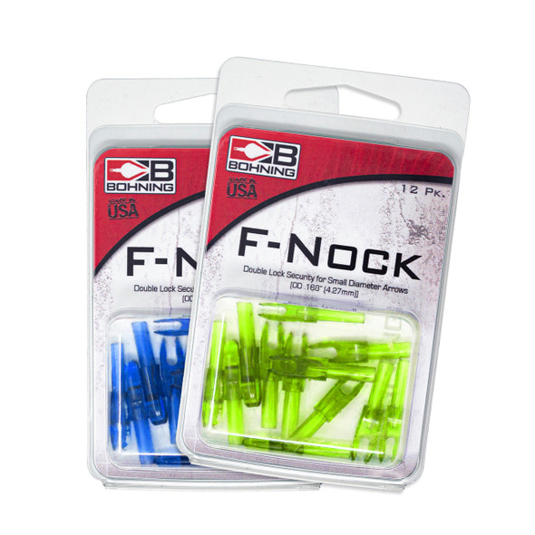 Bohning F Nock 6 pk (.166/4mm)