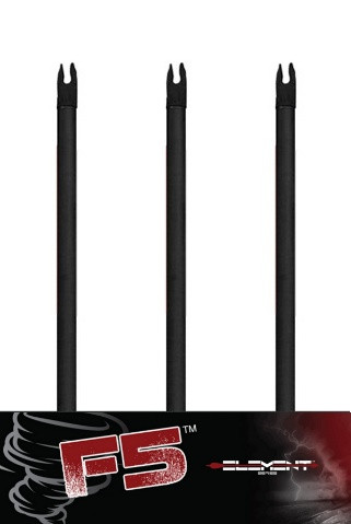 F5  3 Arrow Test Pack - Bare Shaft (NO COMPONENTS)