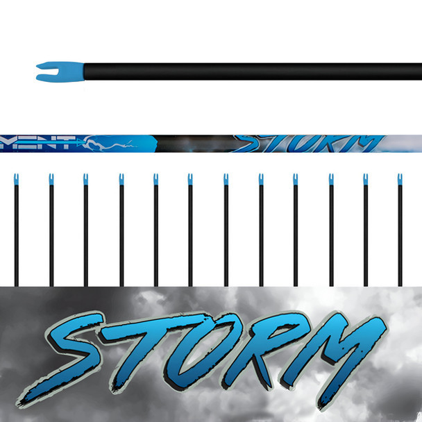 Storm Arrows  12 Pk. - Bare Shaft (.003 straightness) 400 Spine