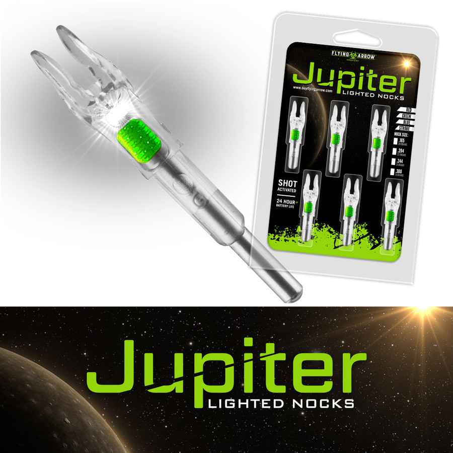 Jupiter Lighted Nock-6 Per Pk.