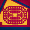 Cleveland Cavaliers - Quicken Loans Arena City Print