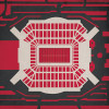 Raymond James Stadium - Tampa Bay Buccaneers City Print