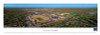 Michigan Wolverines At Michigan Stadium Aerial Panorama Poster