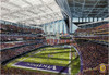 US Bank Stadium - Minnesota Vikings  Art Print