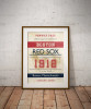 Boston Red Sox Fenway Park Subway Print - Vintage Ontario Baseball Art