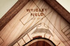 Wrigley Field Wooden Diamond