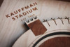 Kauffman Stadium Wooden Diamond