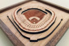 Yankee Stadium Wooden Diamond