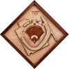 Turner Field Wooden Diamond