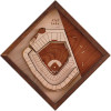 Oracle Park Wooden Diamond