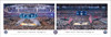 UConn Huskies Back-2-Back NCAA Basketball National Champions Panoramic Poster