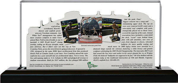 Guaranteed Rate Field Chicago White Sox 3D Ballpark Replica