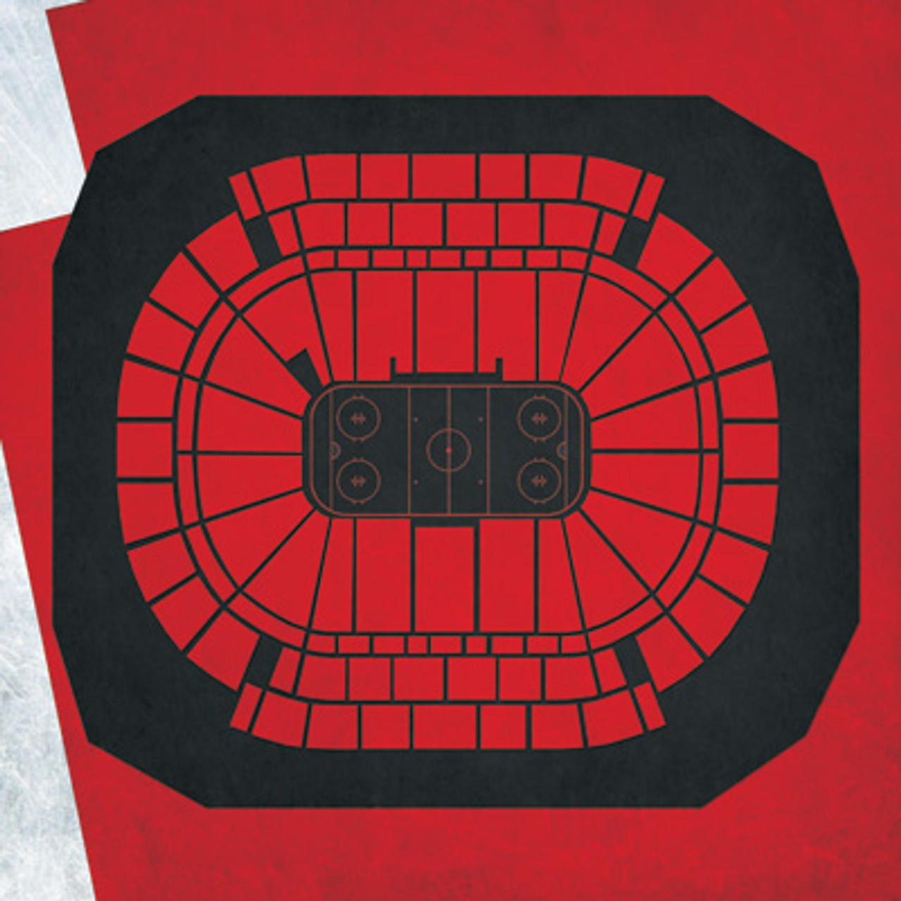 New Jersey Devils - Prudential Center City Print