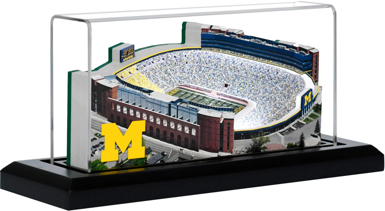 Michigan Wolverines/Michigan Stadium 3D Replica