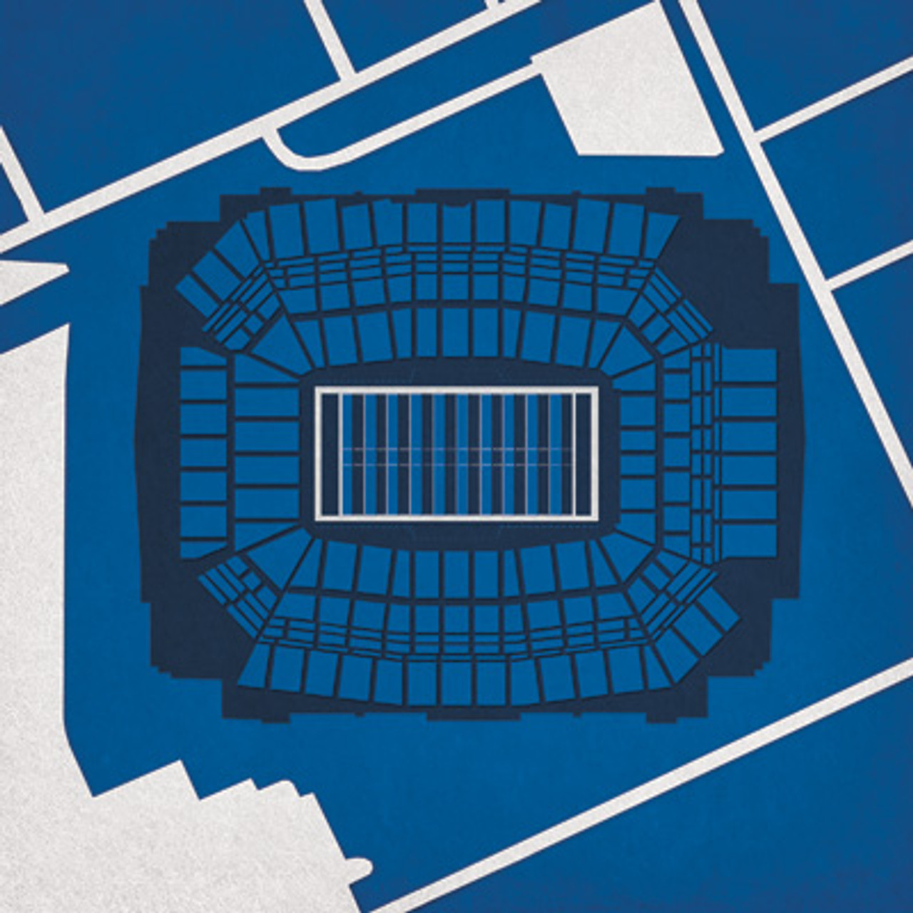 Lucas Oil Stadium - Indianapolis Colts City Print