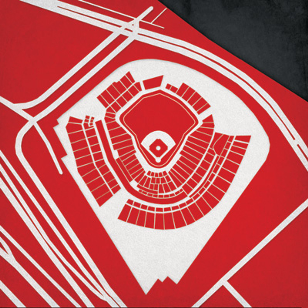 Great American Ball Park - Cincinnati Reds City Print