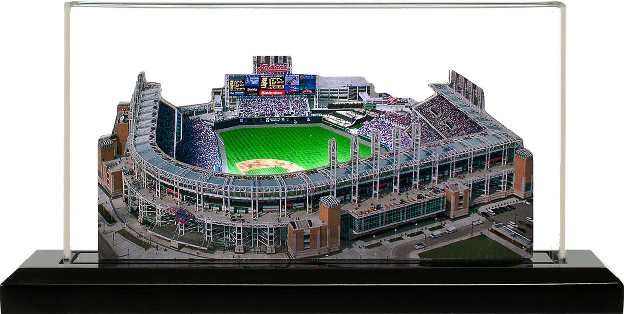 Progressive Field Cleveland Indians 3D Ballpark Replica