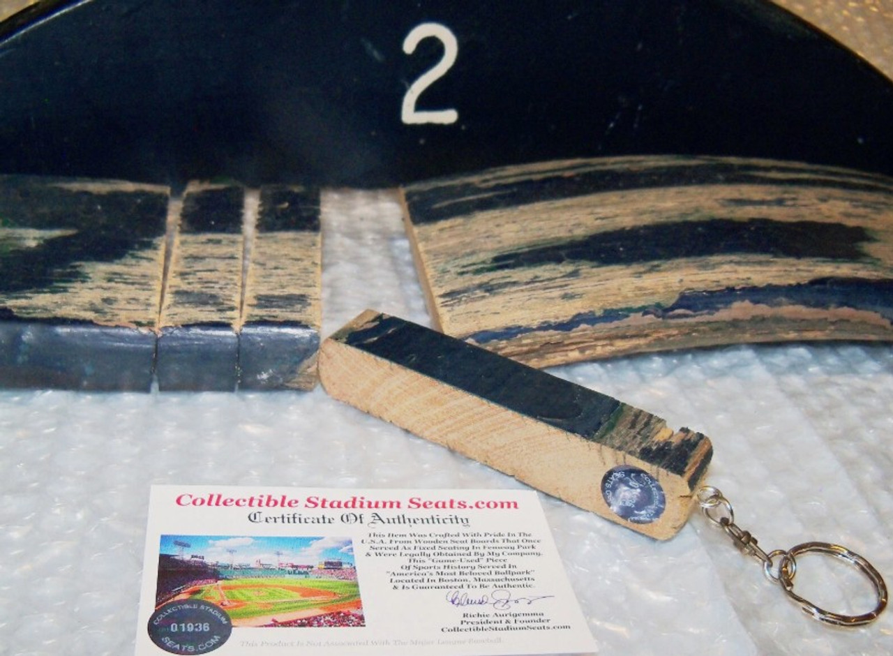 Fenway Park Stadium Seat Slim Keyring