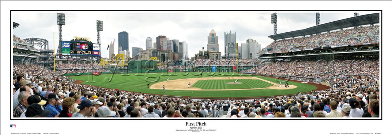 PNC Park Aerial Poster - the Stadium Shoppe