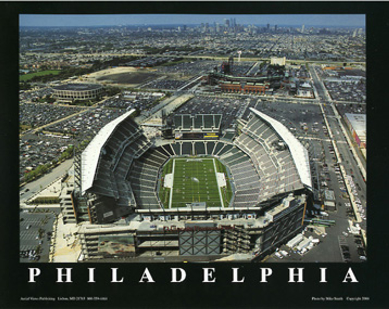 Lincoln Financial Field Aerial Poster