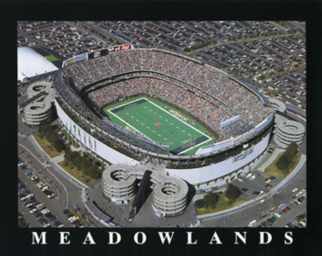 Giants Stadium New York Jets Aerial Poster