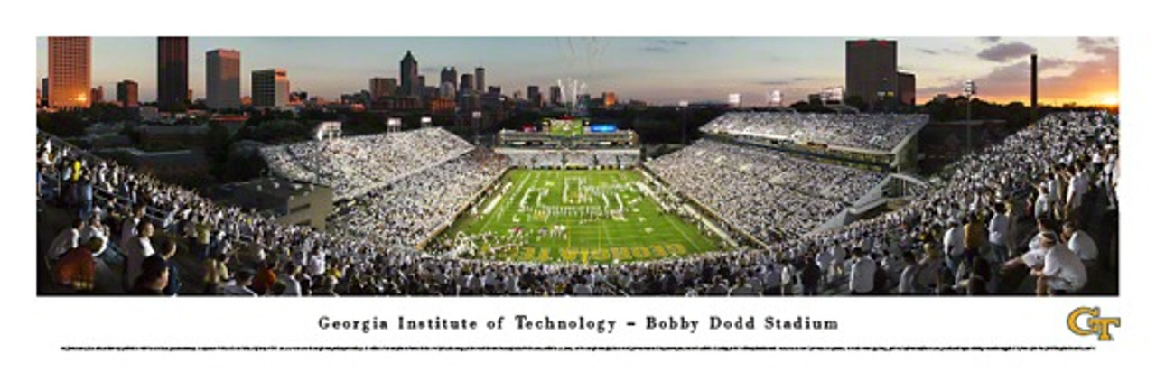 Georgia Tech Yellow Jackets at Bobby Dodd Stadium Panorama 5