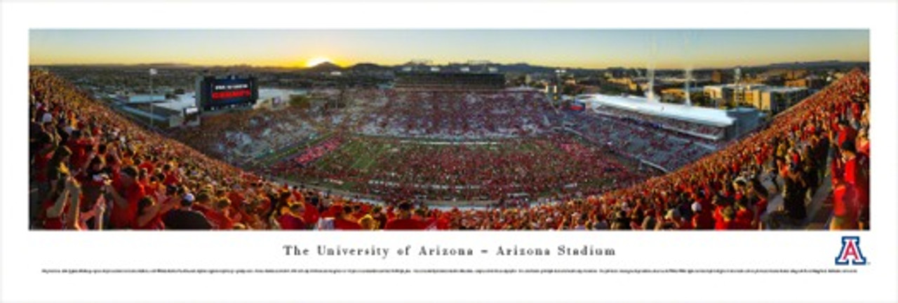 "Arizona State vs. Arizona" Arizona Stadium Panorama Poster