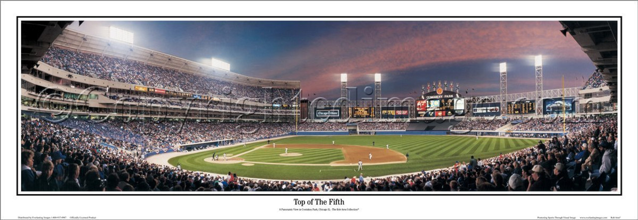 "Top of the Fifth" Chicago White Sox Panoramic Framed Poster