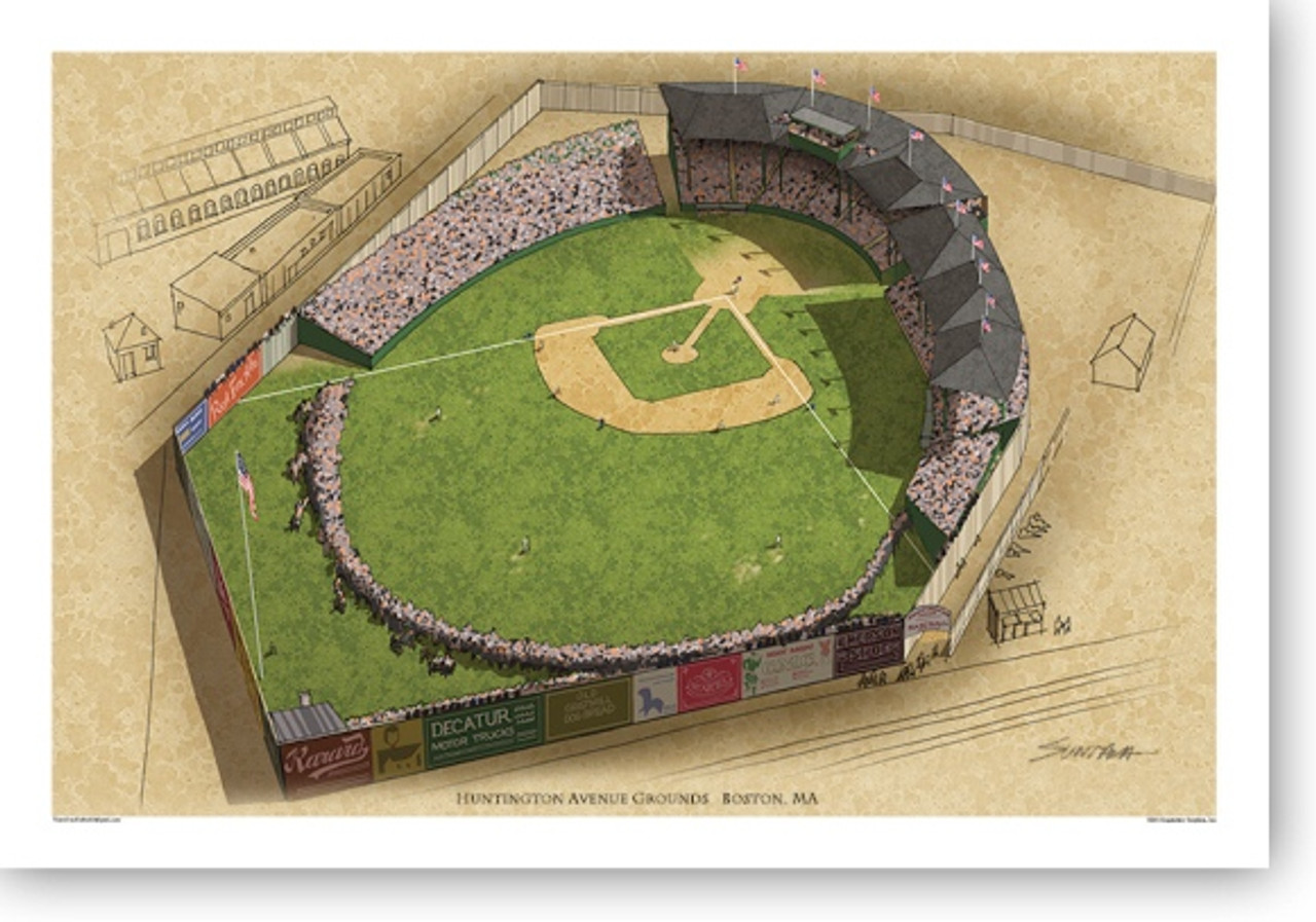 Huntington Avenue Grounds Ballpark Print