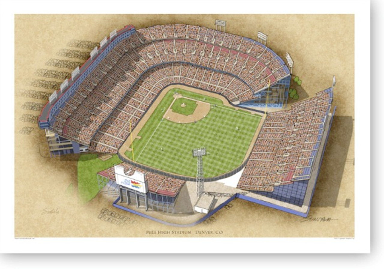 There Used To Be A Ballpark Colt Stadium 13x19 Large Print - There Used To  Be A Ballpark