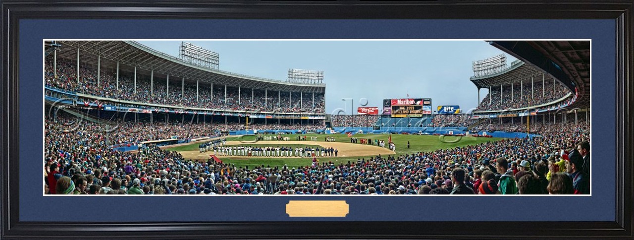 Cleveland Indians "Last Opening Day" Cleveland Municipal Stadium Panoramic Poster