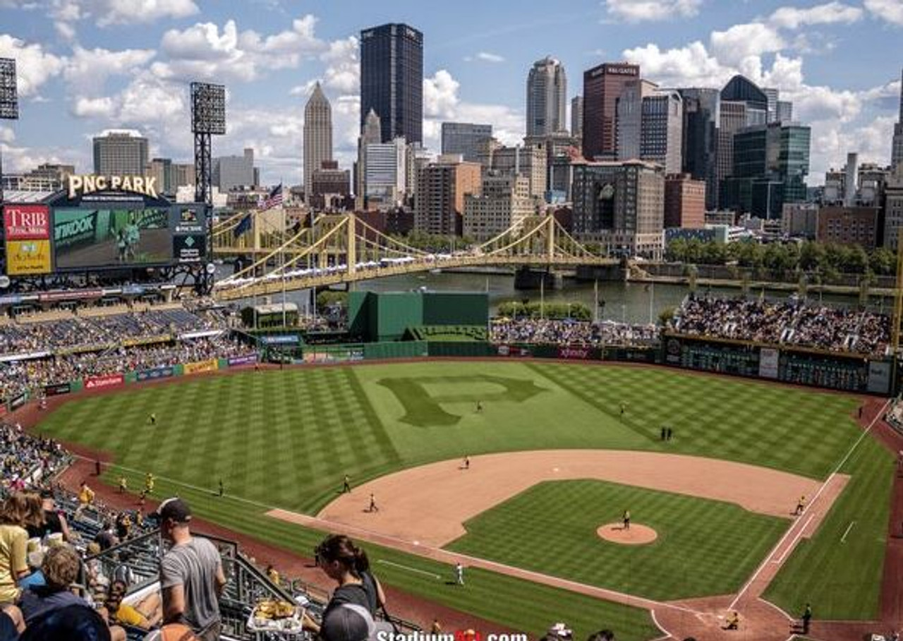 PNC Park and Pittsburgh Skyline Photograph by Pittsburgh Aerials - Fine Art  America