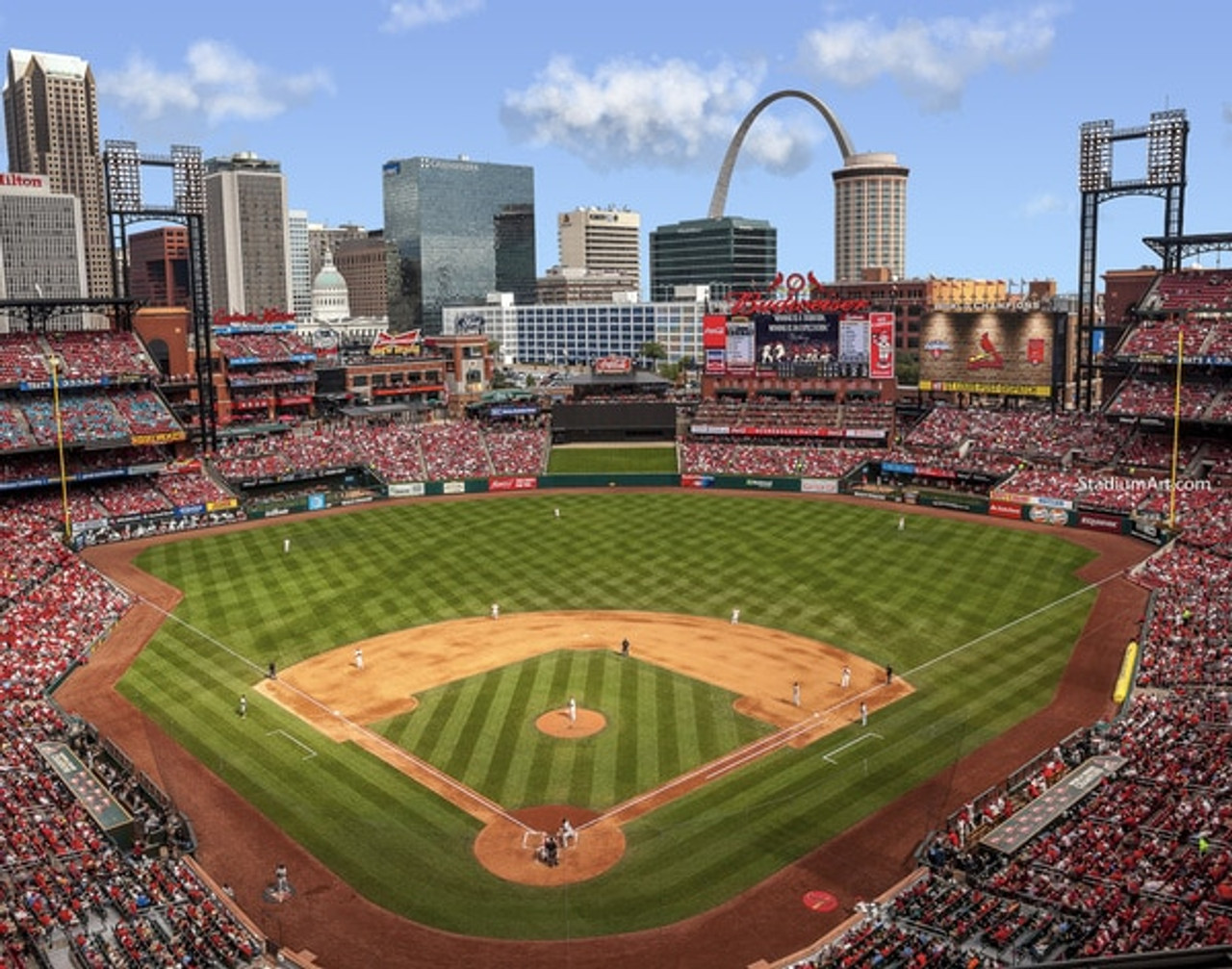 St. Louis Cardinals at Busch Stadium Print