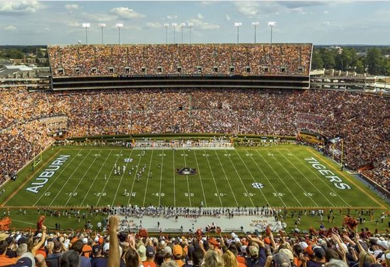 Auburn Tigers at Jordan Hare Stadium Print