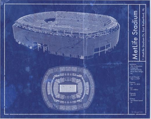 Metlife Stadium New York Giants Football Stadium Stadiums Of Pro Football