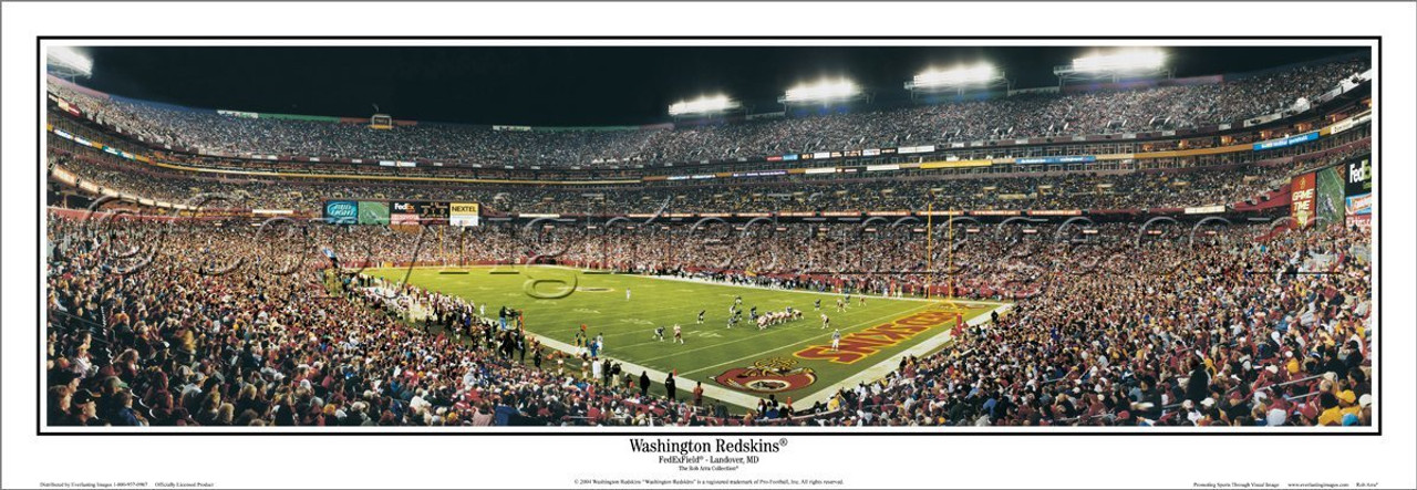 "Washington Redskins" FedEx Field Panoramic Poster
