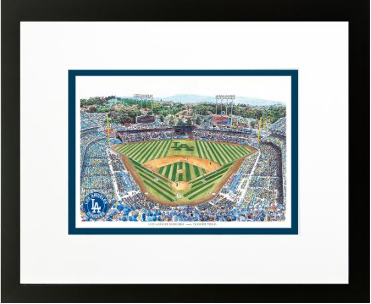 Dodger Stadium - Los Angeles Dodgers Art Print