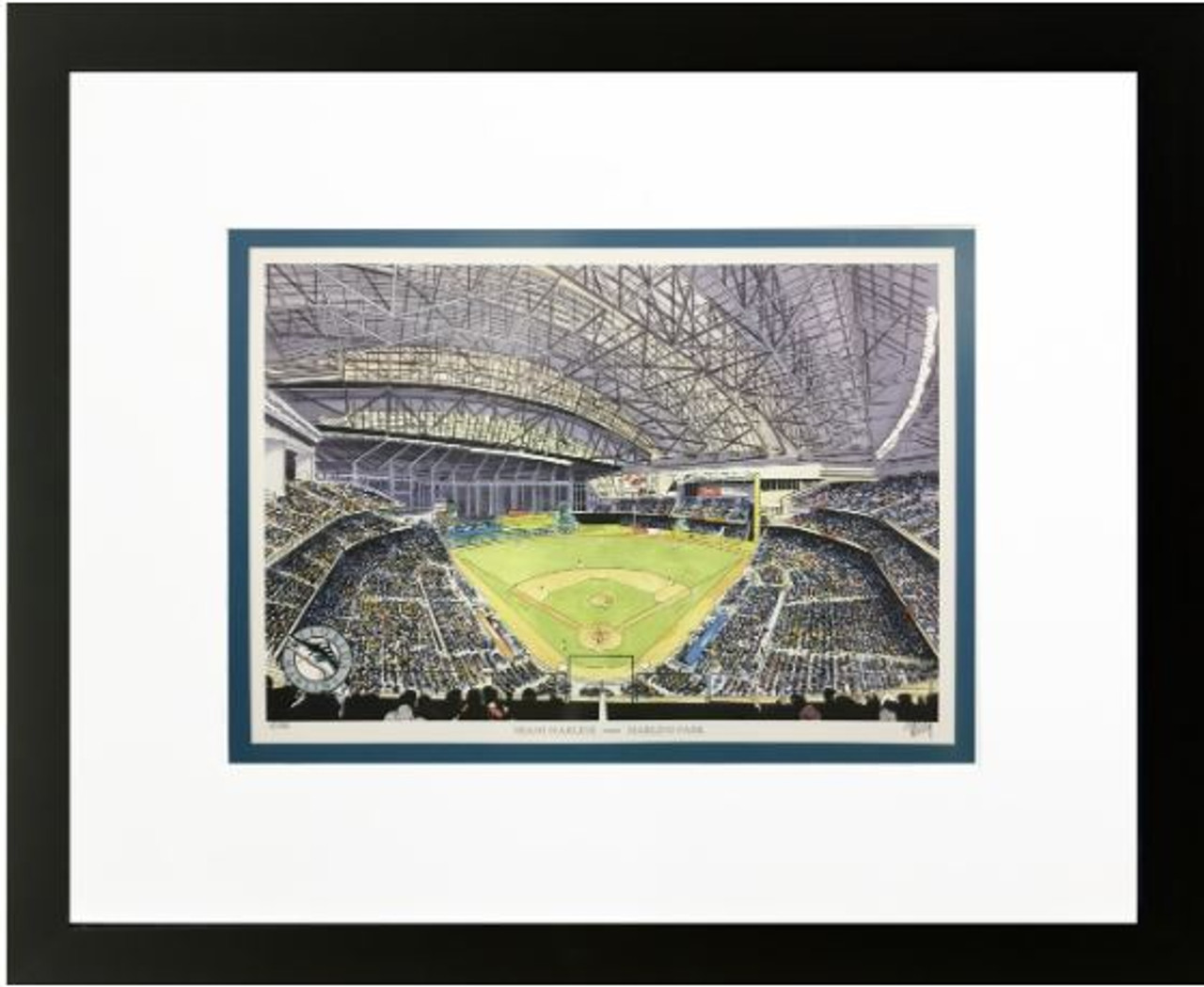 Marlins Park - Miami Marlins Art Print