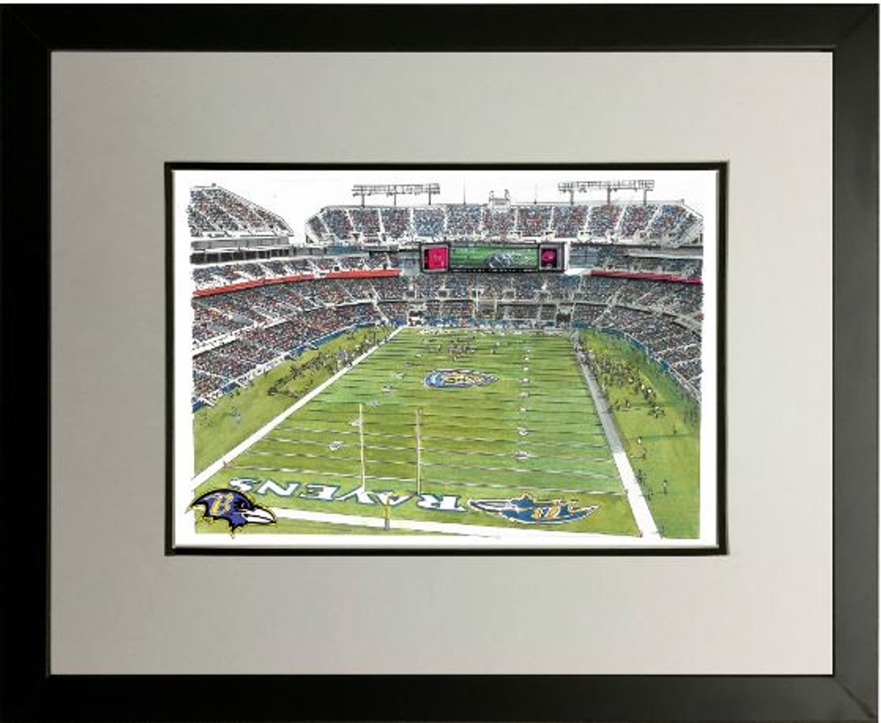 M&T Bank Stadium - Baltimore Ravens  Art Print