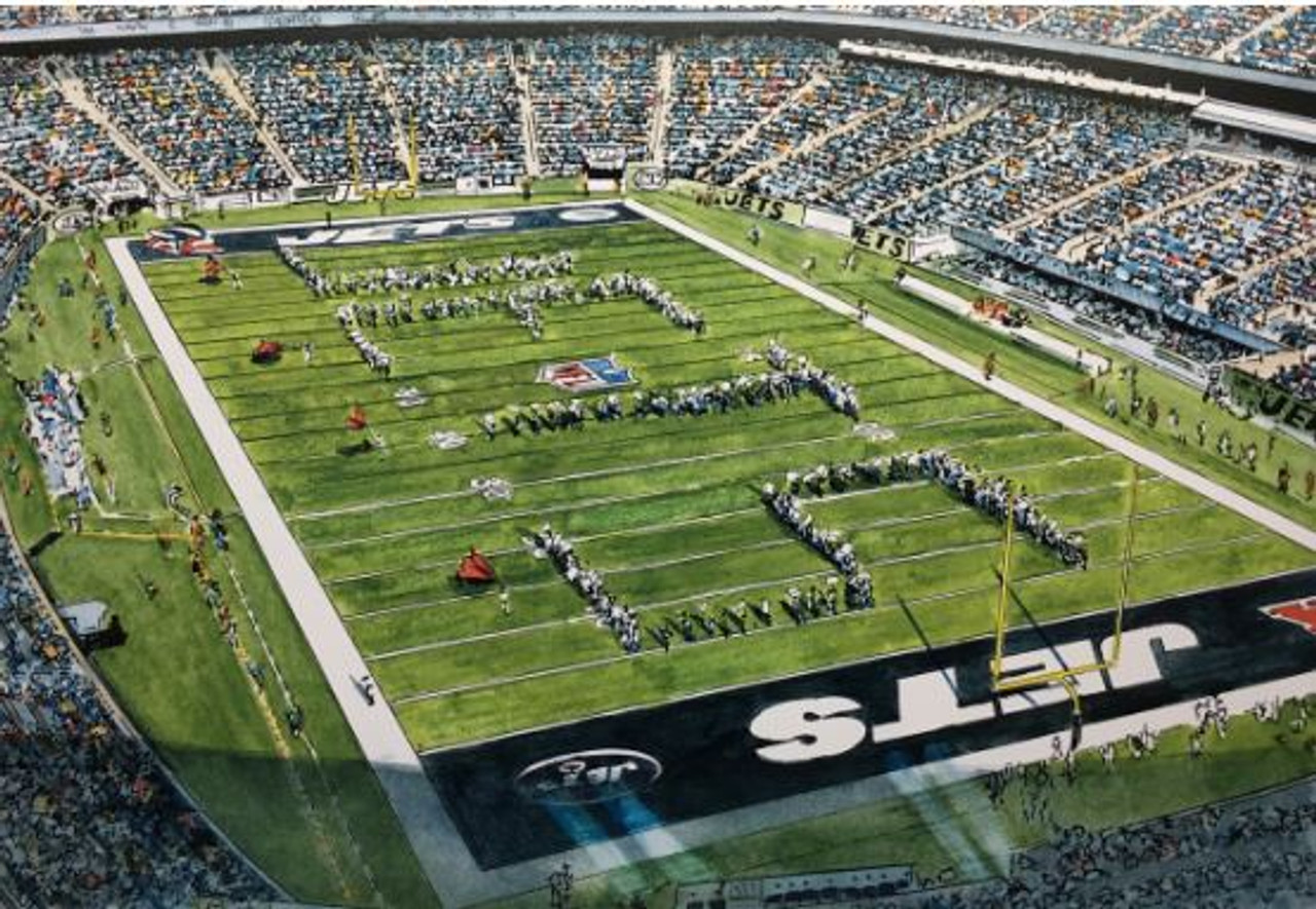 New York Jets - Metlife Stadium 3D model 3D printable