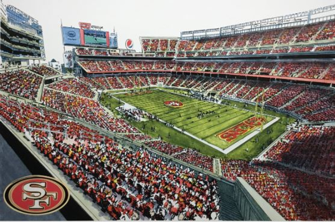 Levi's Stadium - San Francisco 49ers Art Print
