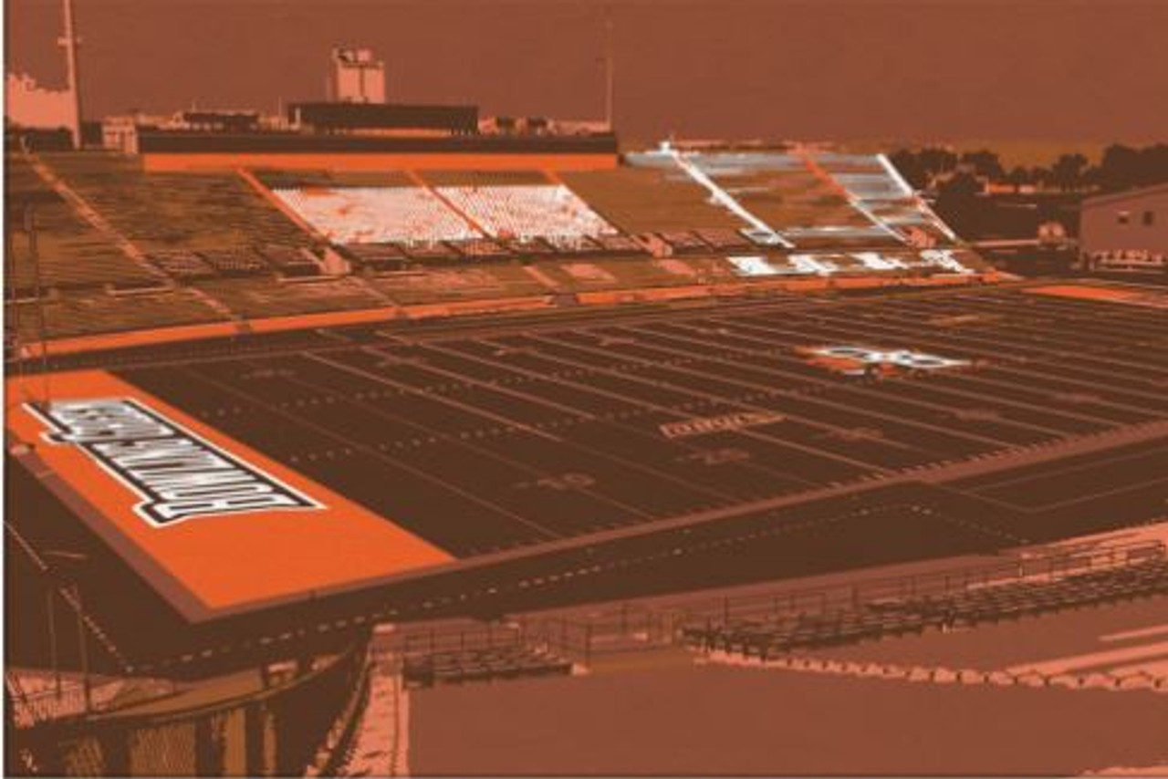 Doyt Perry Stadium - Bowling Green Falcons Canvas Print