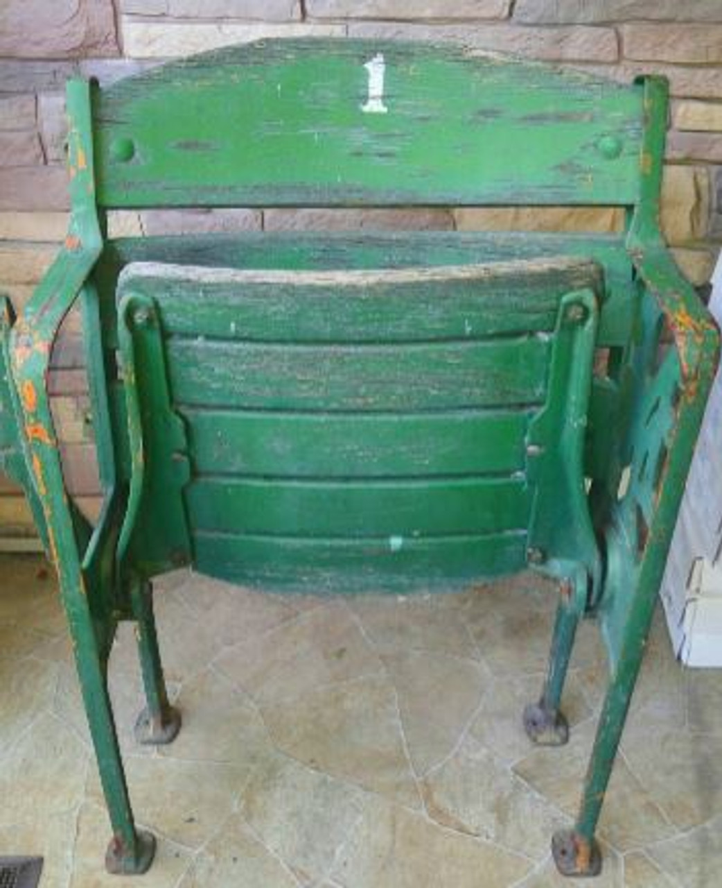 Polo Grounds Free Standing Box Seat - New York Giants